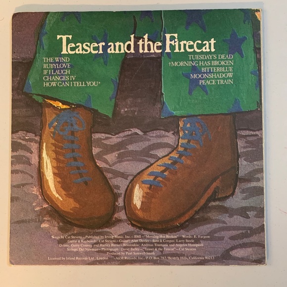 Cat Stevens - Teaser and the Firecat vinyl record original sleeve included - Picture 3 of 8